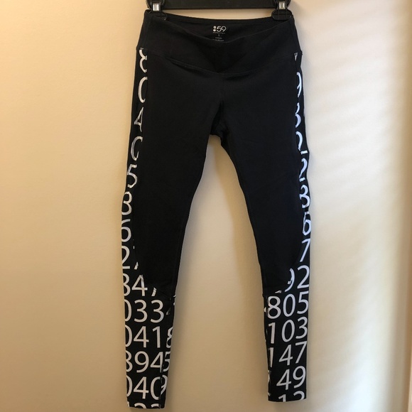 Splits59 Leggings with Numbers Design on Legs - Picture 1 of 10